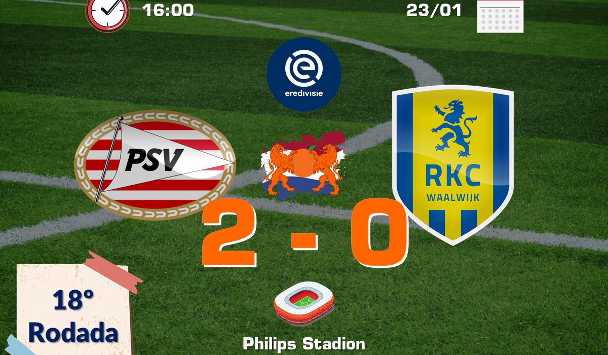 PSV 2 x 0 RKC Waalwijk - Capa