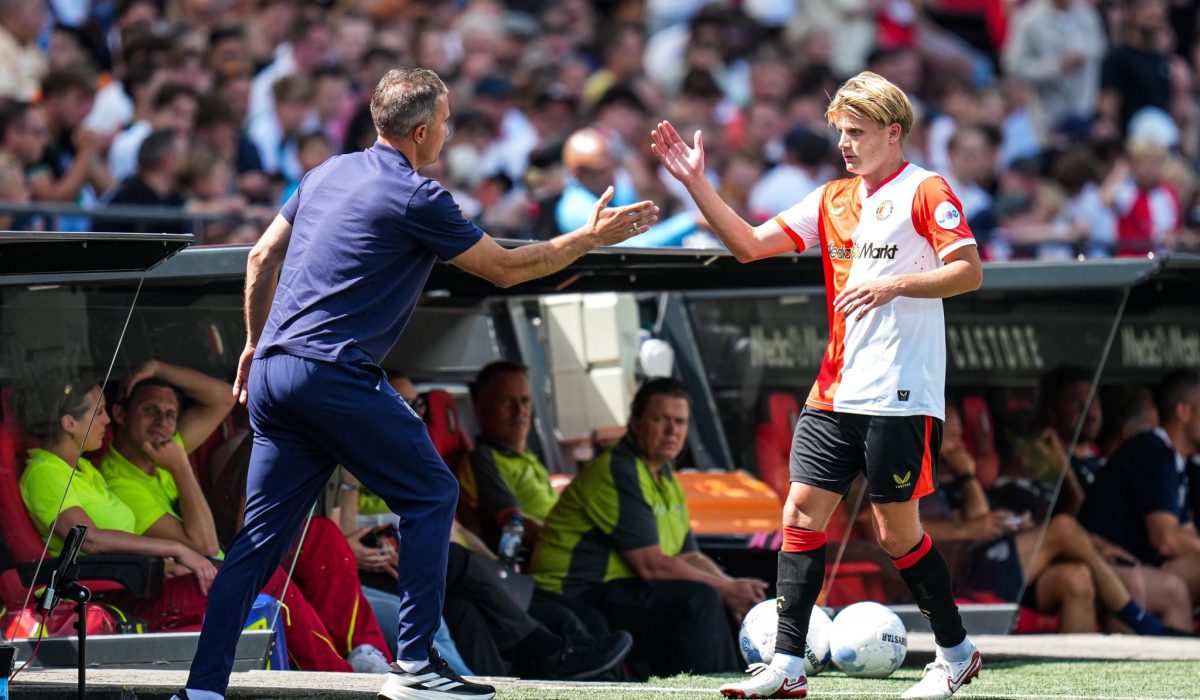 Robin van Persie e Sem Steijn