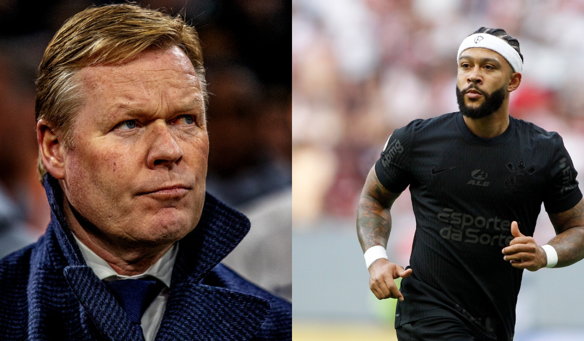 Ronald Koeman e Memphis Depay