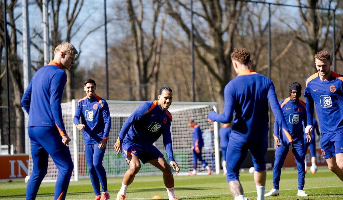 Treinamento da Seleção da Holanda