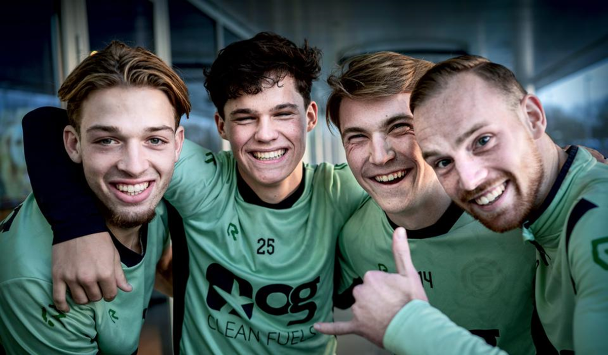 Trio do FC Groningen