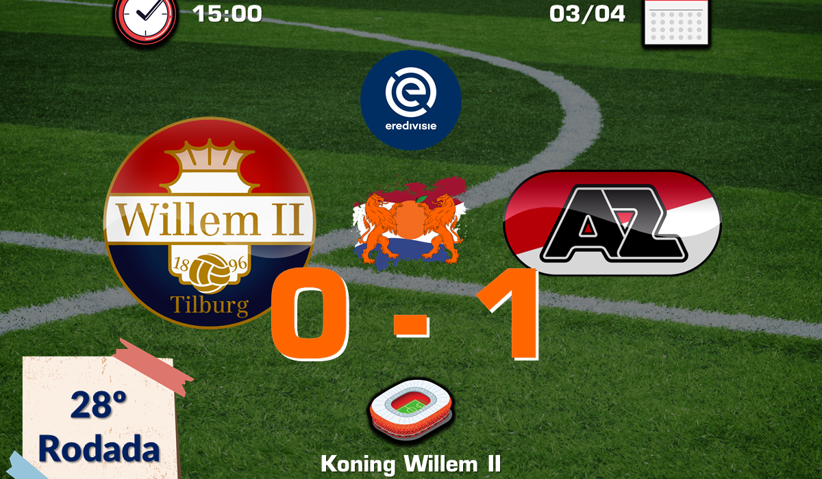 Willem II 0 x 1 AZ Alkmaar